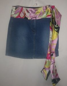 Too She She 6 Y2K Jeans Mini-Skirt